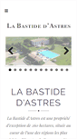 Mobile Screenshot of bastide-dastres.com
