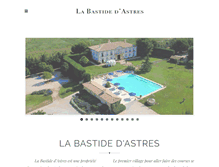 Tablet Screenshot of bastide-dastres.com